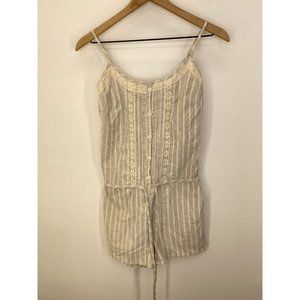 Spooky Sleeveless Romper Size Small